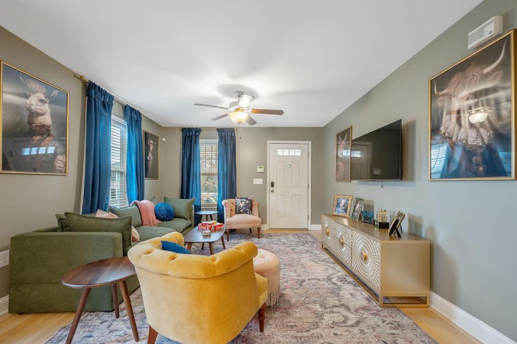 New Victorian Theme, 3Br, Lrg Backyard Close To Pnc Arena, Downtown, And Rdu Airport Raleigh Dış mekan fotoğraf